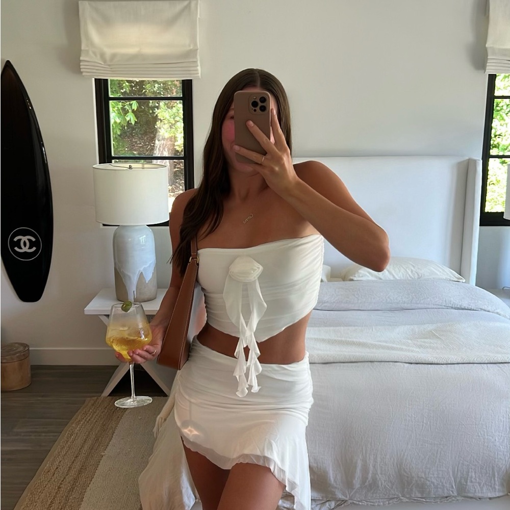 Princess Polly White two piece set
